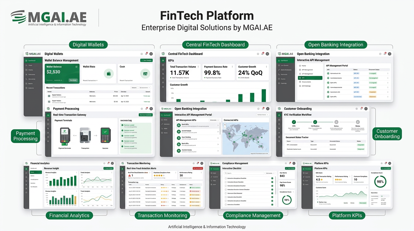 FinTech Platform dashboard deployment preview