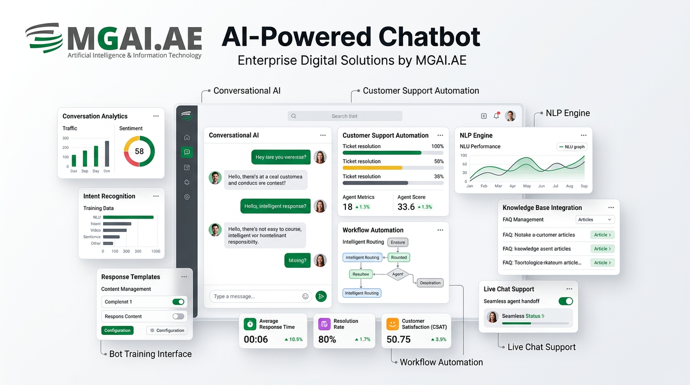 AI-Powered Chatbot dashboard deployment preview
